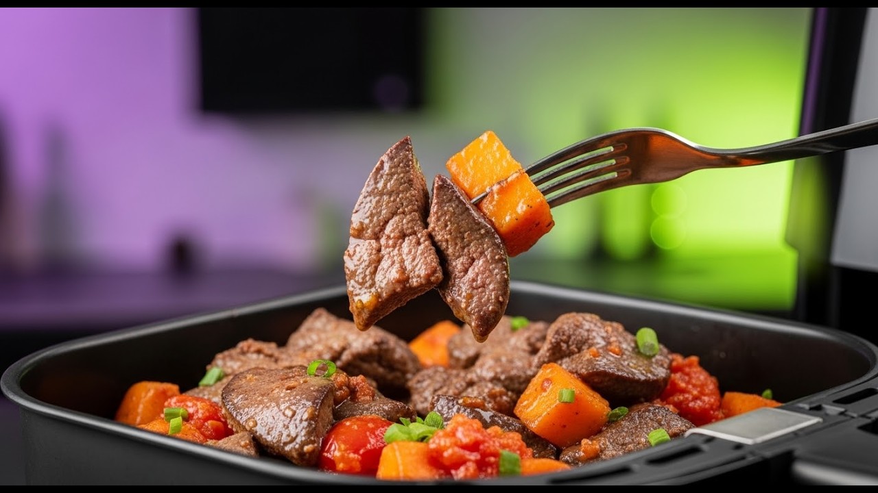 Cow Liver + Air Fryer = My Easiest Dinner Ever!