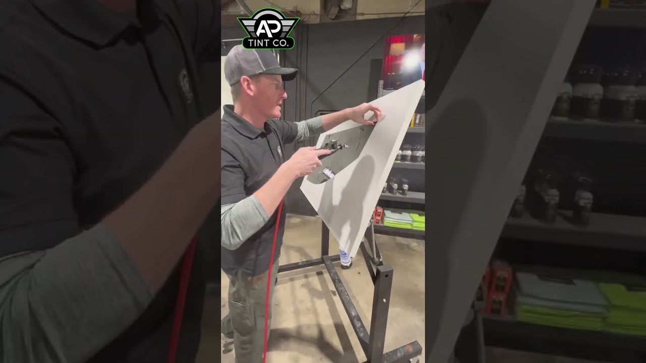Tinting 2 Front Windows in Under 3 Minutes! | 2024 Jeep Grand Cherokee | AP Tint Company Norfolk NE