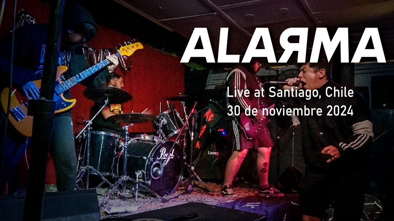 Alarma - Live Full Set - Santiago, Chile 30/11/2024 [downfall media]