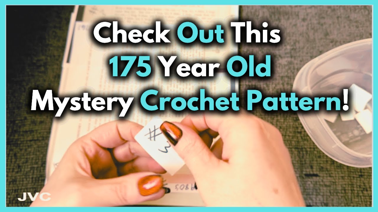 I Spent 2 Days on This 1849 Mystery Vintage Crochet Pattern Was it Worth It?