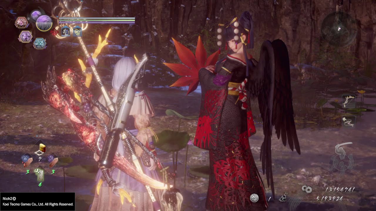 Nioh 2 DLC 3: The First Samurai - Nyotengu Boss Battle (Dream Of The Strong)