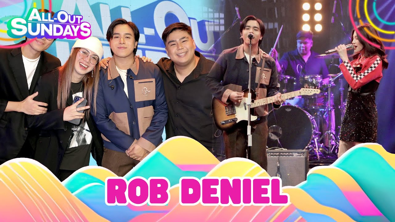 Rob Deniel brings his charming love songs on ‘All-Out Sundays!’ | All-Out Sundays
