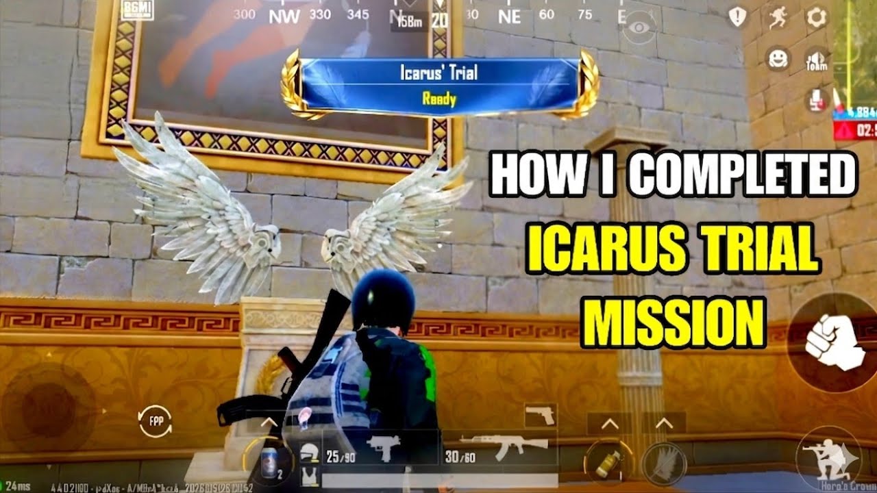 BGMI Icarus Trial Mission Complete Kaise Kare? Easy Trick Revealed 😱