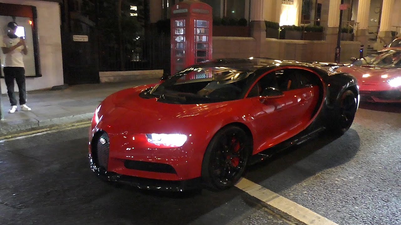 Nightlife in LONDON is on Another Level, Double Bugatti Chiron!