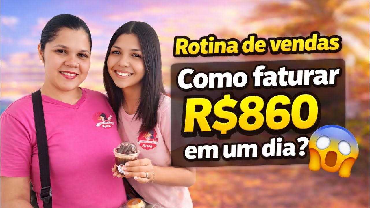 COMO FATURAR R$860,00 EM 1 DIA VENDENDO NA RUA?