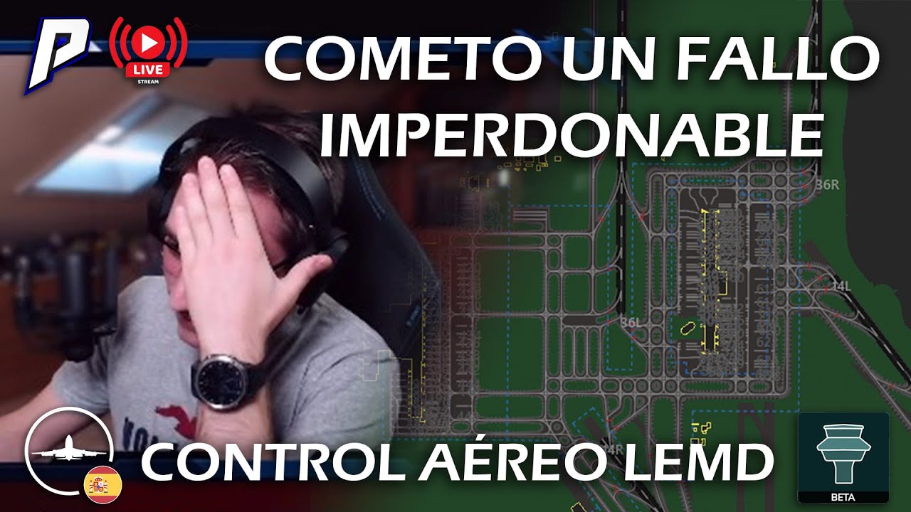 COMETO UN FALLO DE NOVATO | MADRID APROXIMACI&Oacute;N | ES ONLINE DAY IVAO | PilotoF-22