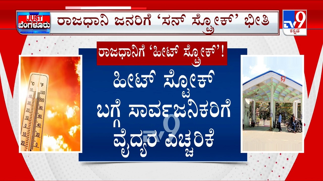 Bengaluru Sun Stroke: ಬೇಸಿಗೆ ಆರಂಭದಲ್ಲೇ ಬಿಸಿಲಿನ ಪ್ರತಾಪ ಮಾರ್ಚ್  2 ನೇ ವಾರದಿಂದ್ಲೇ ಸೂರ್ಯಶಿಖಾರಿ