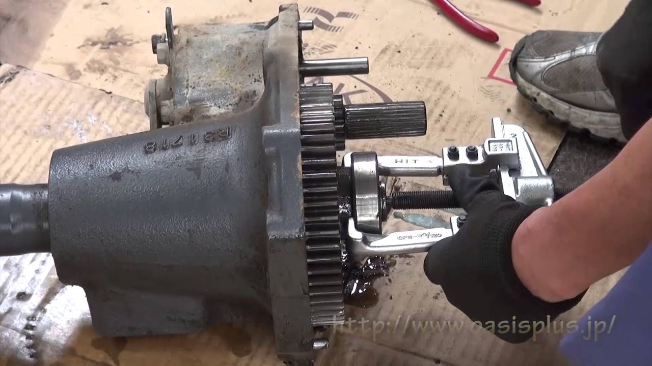 【メンテナンス】クボタトラクター　ASTE A-17 オイルシール交換　後編