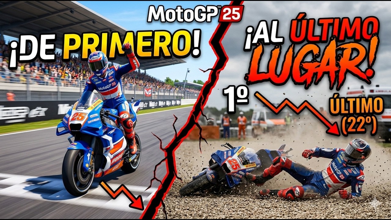 La mayor humillacion  en MotoGP 25