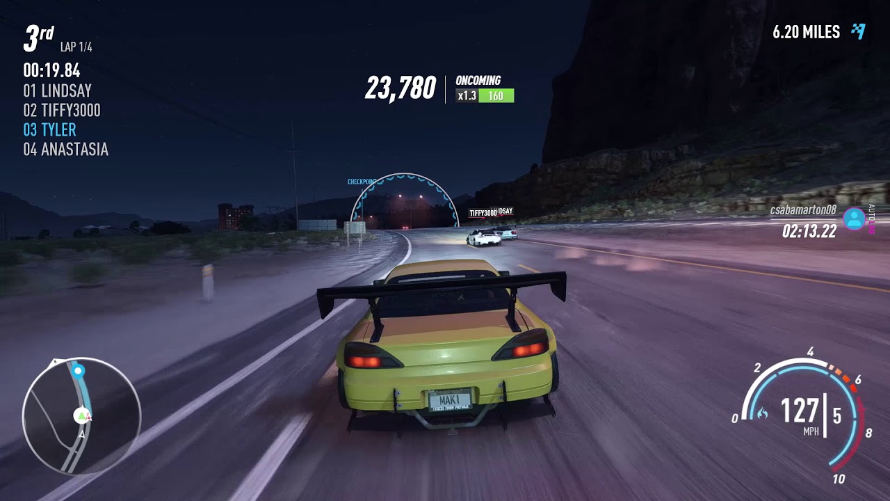 NFS Payback Mod - LV399 Nissan Silvia Spec-R [Removed 299 Limit] [1080p60]
