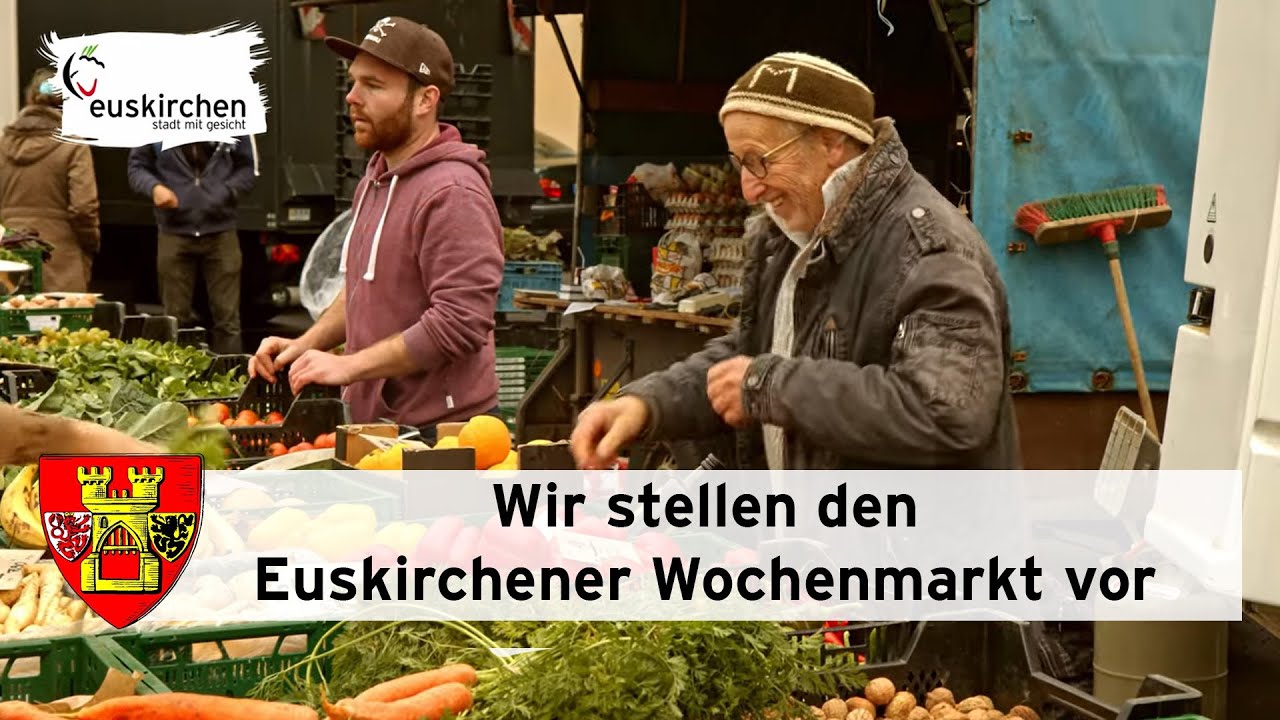 Der Wochenmarkt in Euskirchen