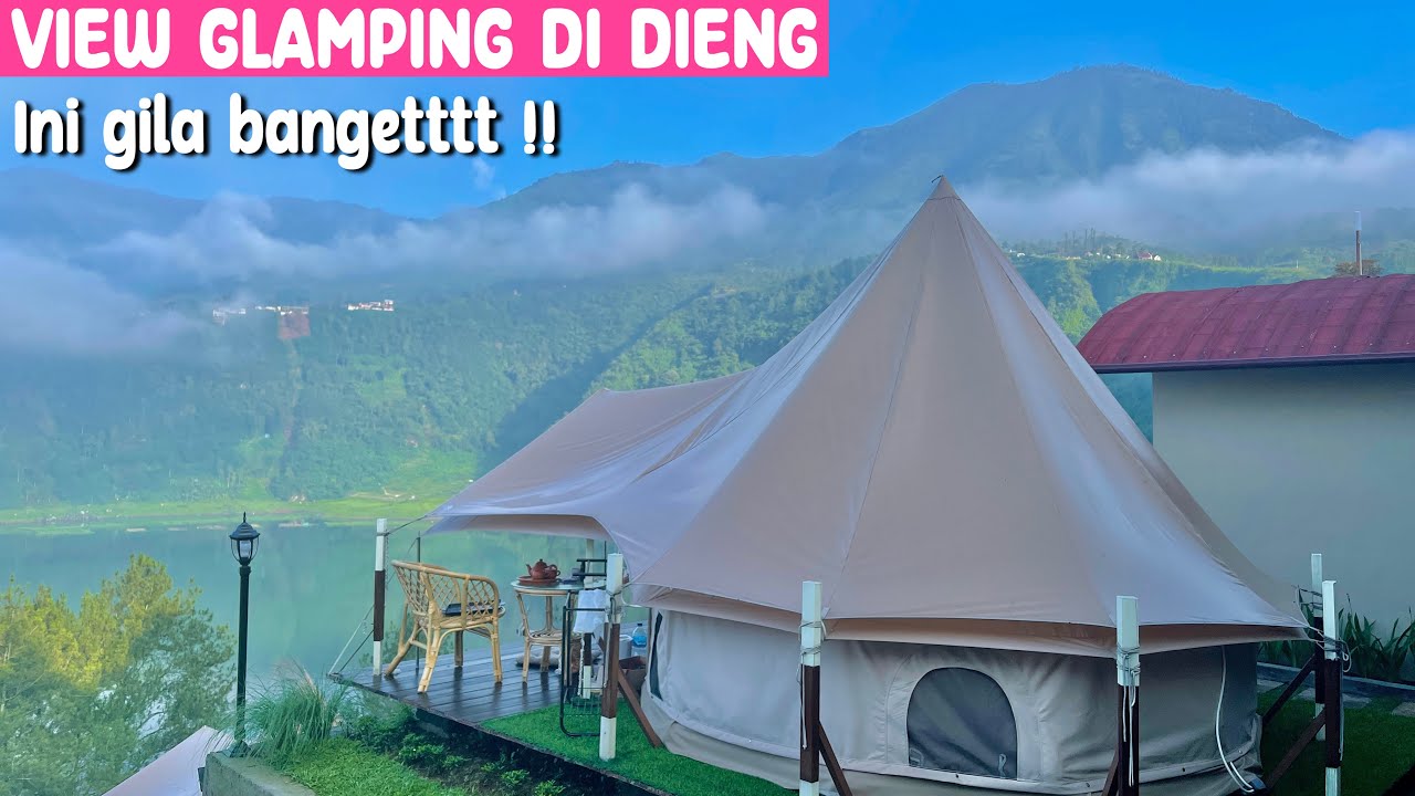 GLAMPING MURAH VIEW TERBAIK DI DIENG !! | The Heaven Glamping | Penginapan murah di Dieng Wonosobo