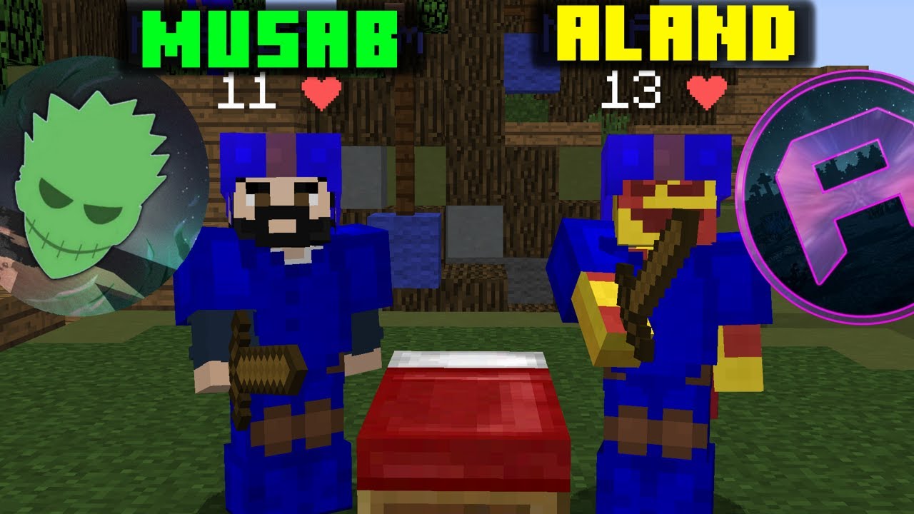 (Minecraft Bedwars) 😂 ..لەگەڵ موسحەب بێدوارسمان وێران کرد