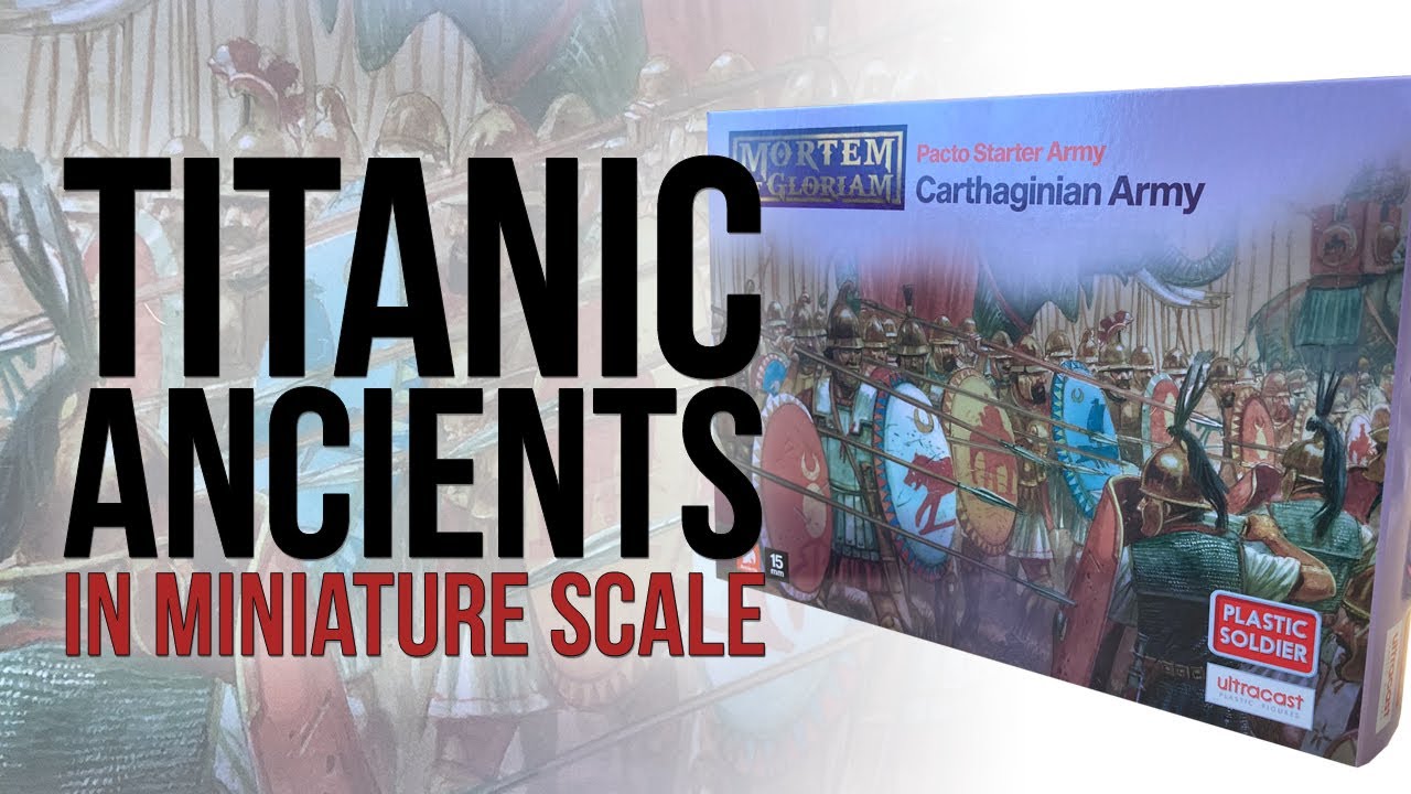 Pacto Starter Army: Carthaginian Army | Plastic Soldier Company | Unboxing