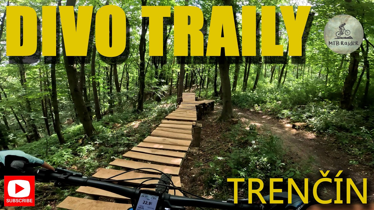Divoké😯 Divotraily nad Trenčínom ⛰️ skvelá MTB🚴 lokalita priamo nad mestom 💯 Čo máš čaká a neminie 😁