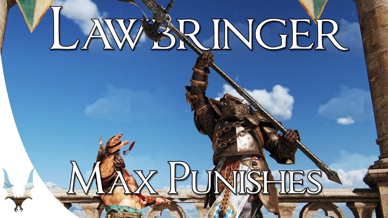 For Honor - UPDATED Lawbringer Parry and Guardbreak Punishes