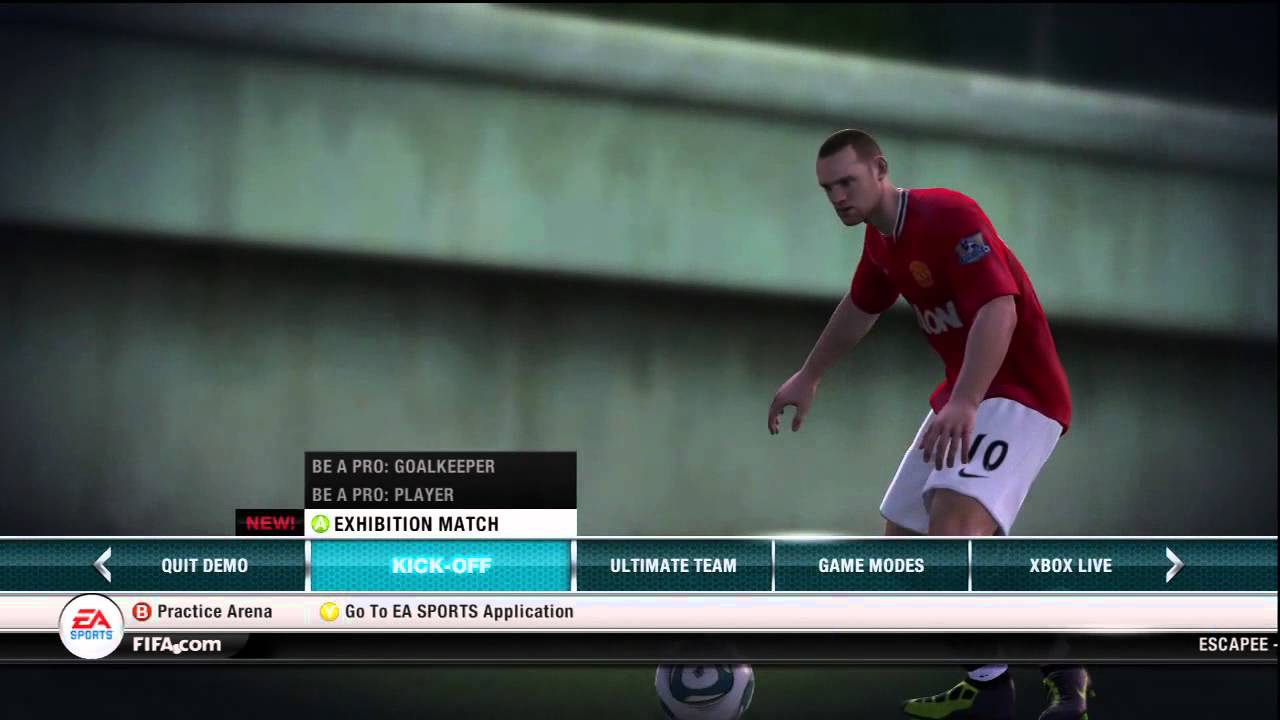 Fifa 12 Demo The Menus