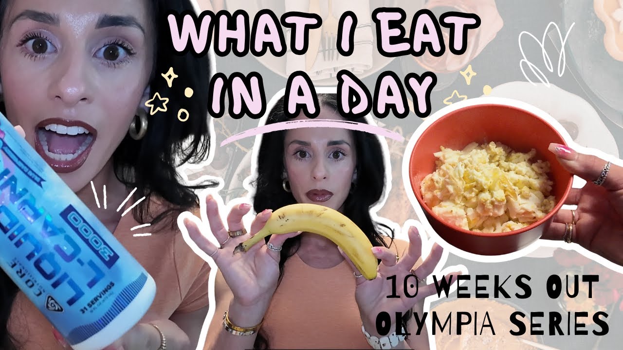 Ep. 5 Olympia Series | 10 Weeks Out | What I Eat In A Day
