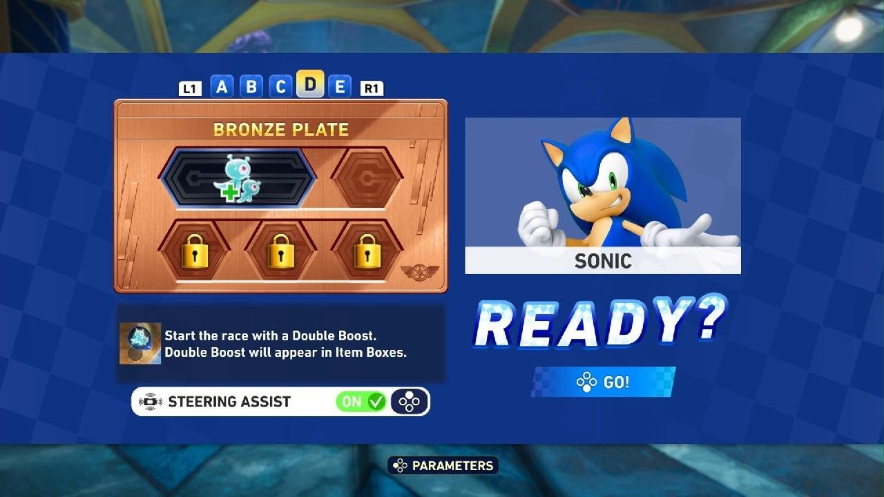 Sonic Racing: CrossWorlds - First place finish.