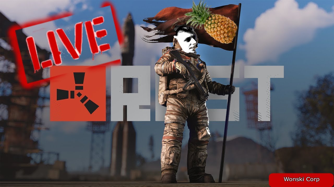 RUST WonskyCorp Dymesy w bazie i Rajdy