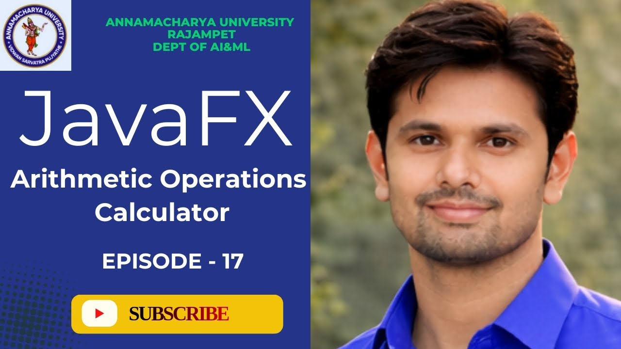 JavaFX | Arithmetic Operations Calculator | Hands-on Practice