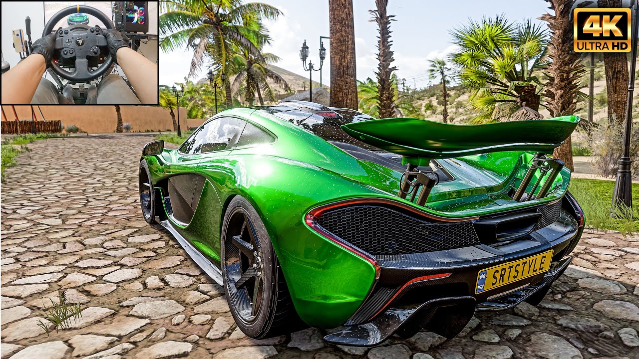 1200HP Mclaren P1 | Forza Horizon 5 | Thrustmaster TX gameplay Steeringwheel