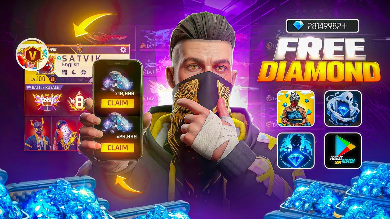 I Tried Every Viral Redeem Code App 😱 Got 2,00,000 Diamonds?! &ndash; Garena Free Fire