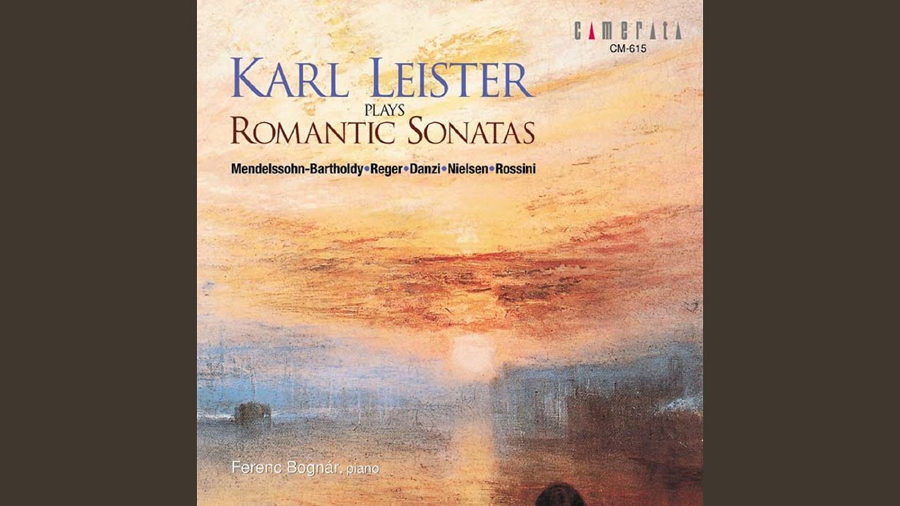 Clarinet Sonata in E-Flat Major, MWV Q15: II. Andante