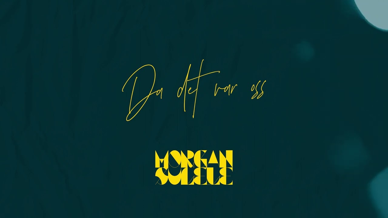 Morgan Sulele - Takker deg for det (Visualiser)