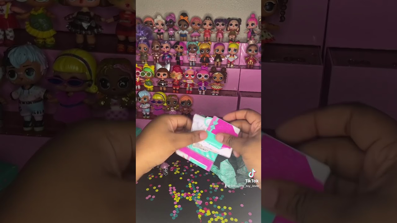 L.O.L. Surprise Confetti POP B-Day #confetti #collectlol #likensubscribe #newserial #unboxingtoys