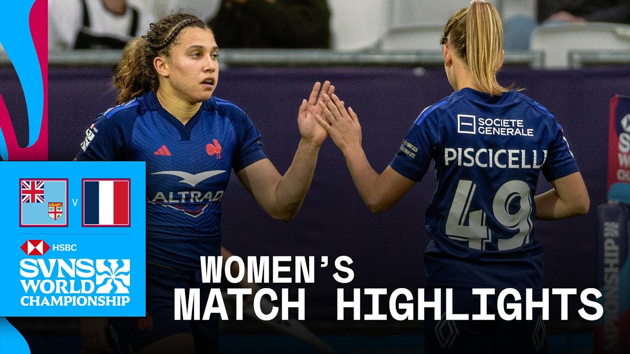 Securing 5th place in STYLE 💪 | Fiji v France | HSBC SVNS Bordeaux 2026 | Match Highlights