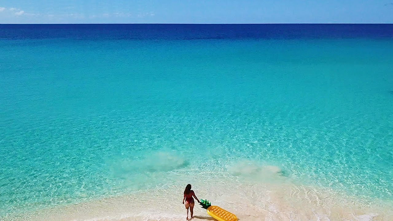 Caribbean Dream 😌💭🏝💗 1 Hour of Beautiful Beaches in 4K