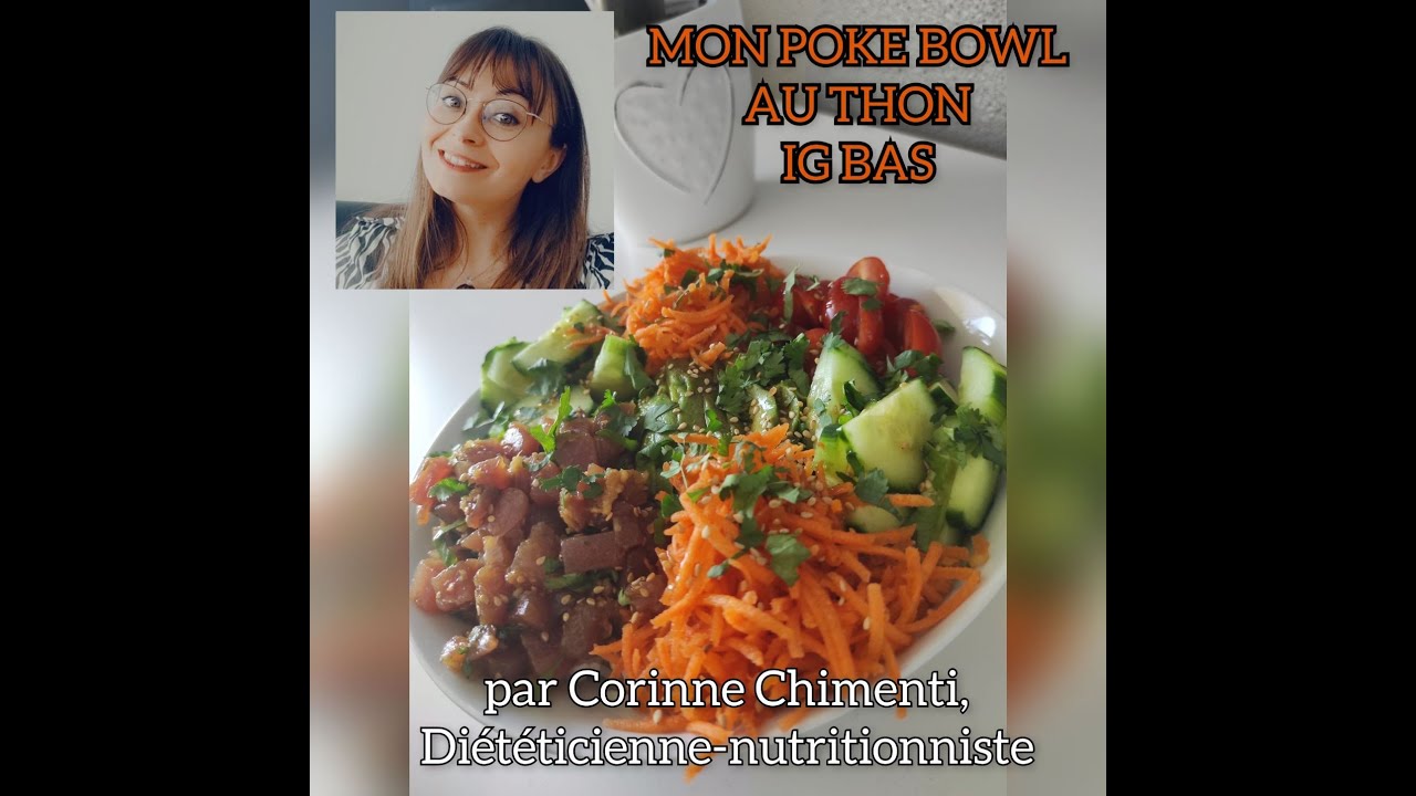 MON POKE BOWL AU THON IG Bas