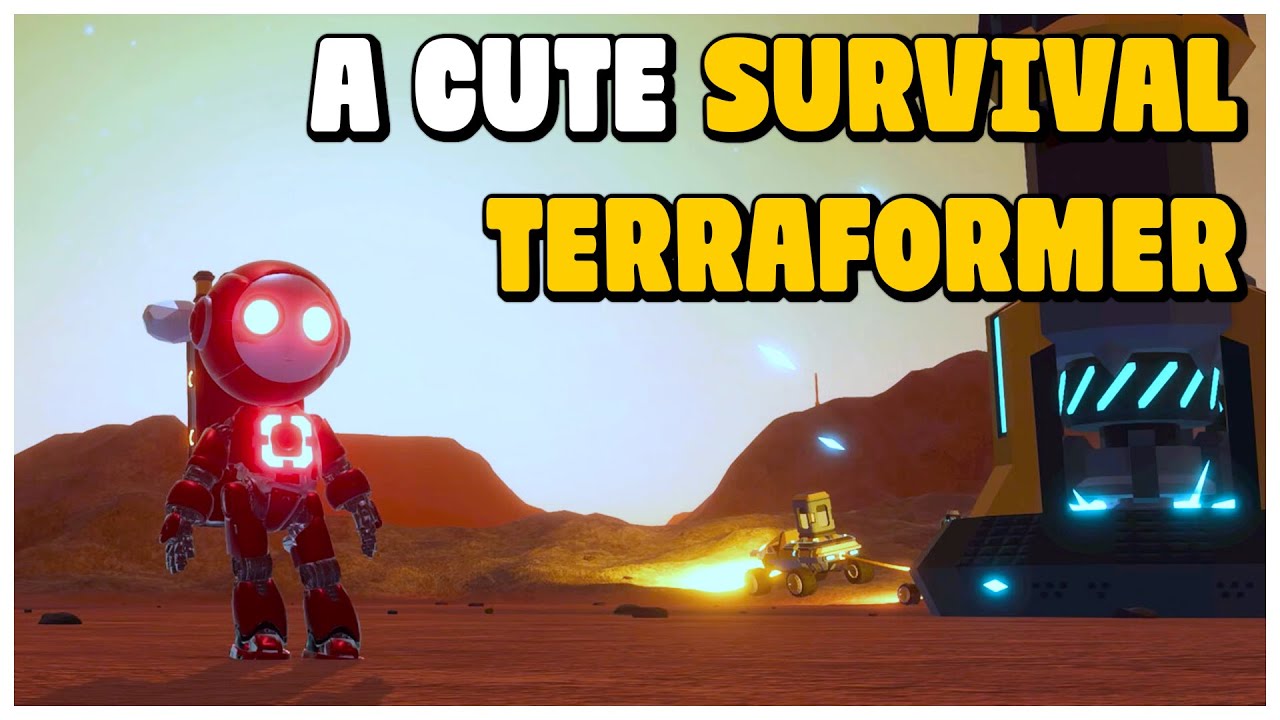 Blossom is a relaxing cute survival terraforming game