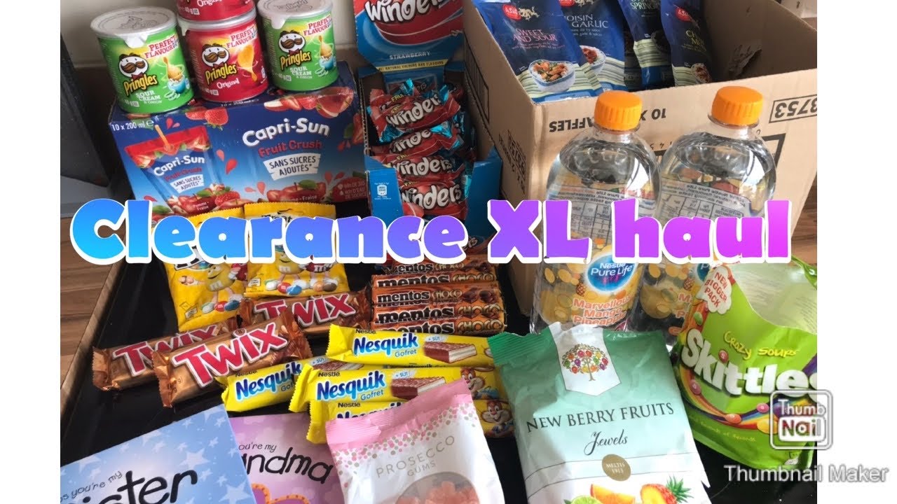 Clearance XL haul | Opening a delivery