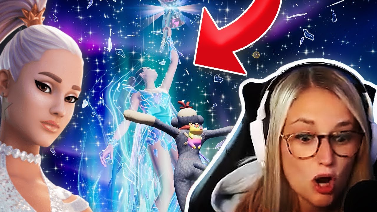 FULL Ariana Grande FORTNITE EVENT!