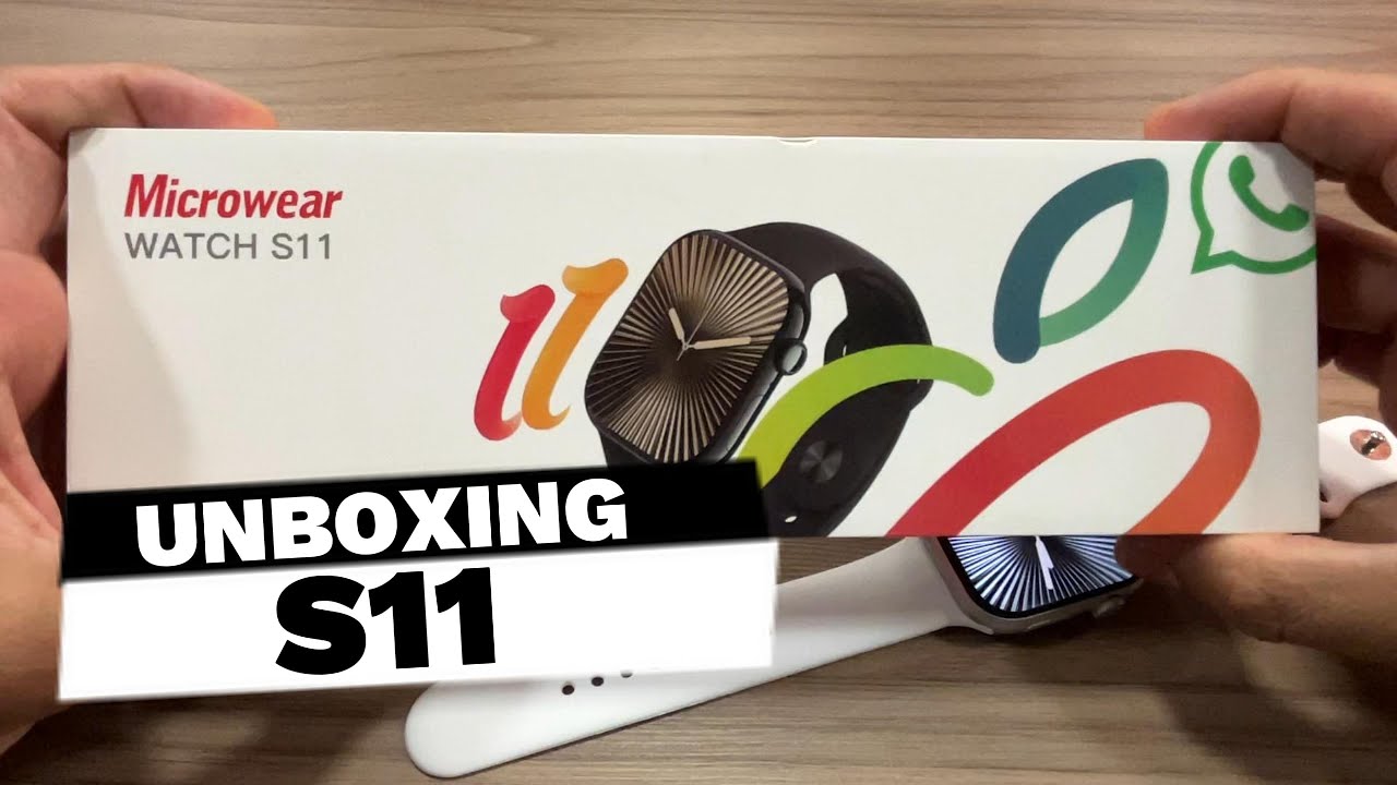 Microwear S11 Série 11 - 2026 | Unboxing Completo e Primeiras Impressões!
