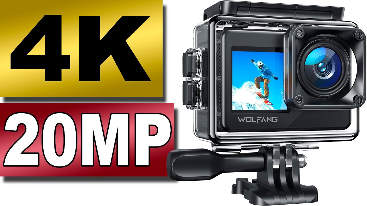 IMPRESIONANTE CAMARA DE ACCION BUENA y BARATA WOLFANG GA120