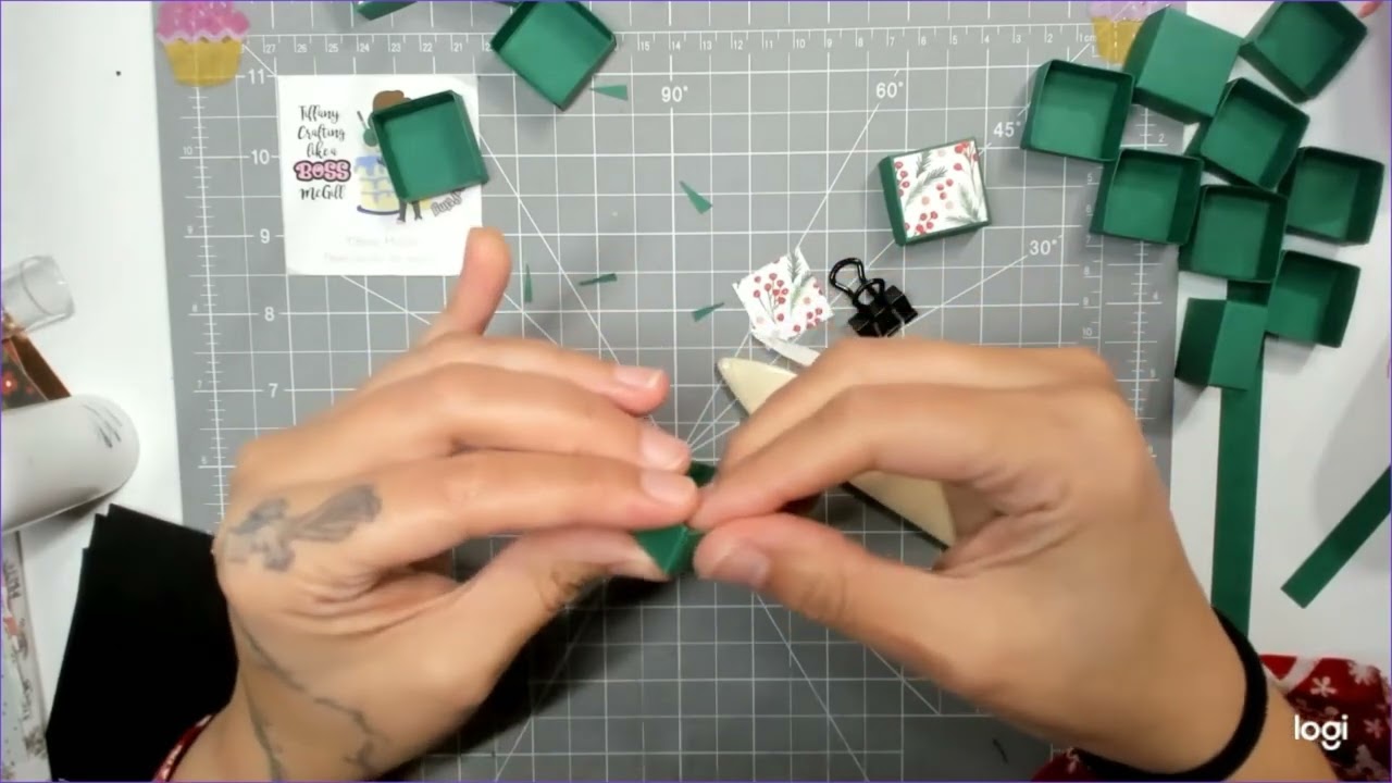 Mini Advent Calendar Book Tutorial