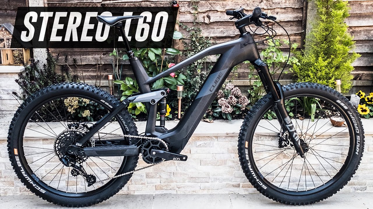 Cube Stereo Hybrid 160 SL - First Look at the £3999 carbon electric mountain bike