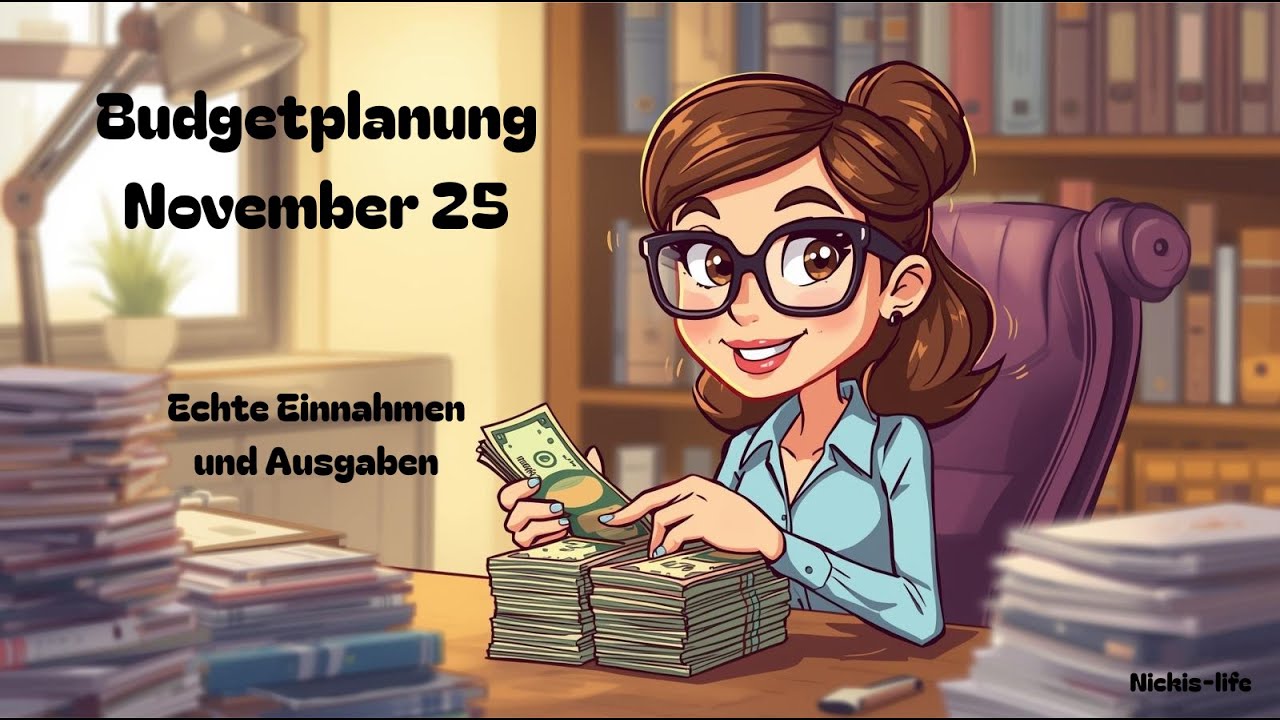 🧮 Budgetplanung November 2025 🧮 Echte Einnahmen und Ausgaben  #budgeting #budgetplanung #budget 