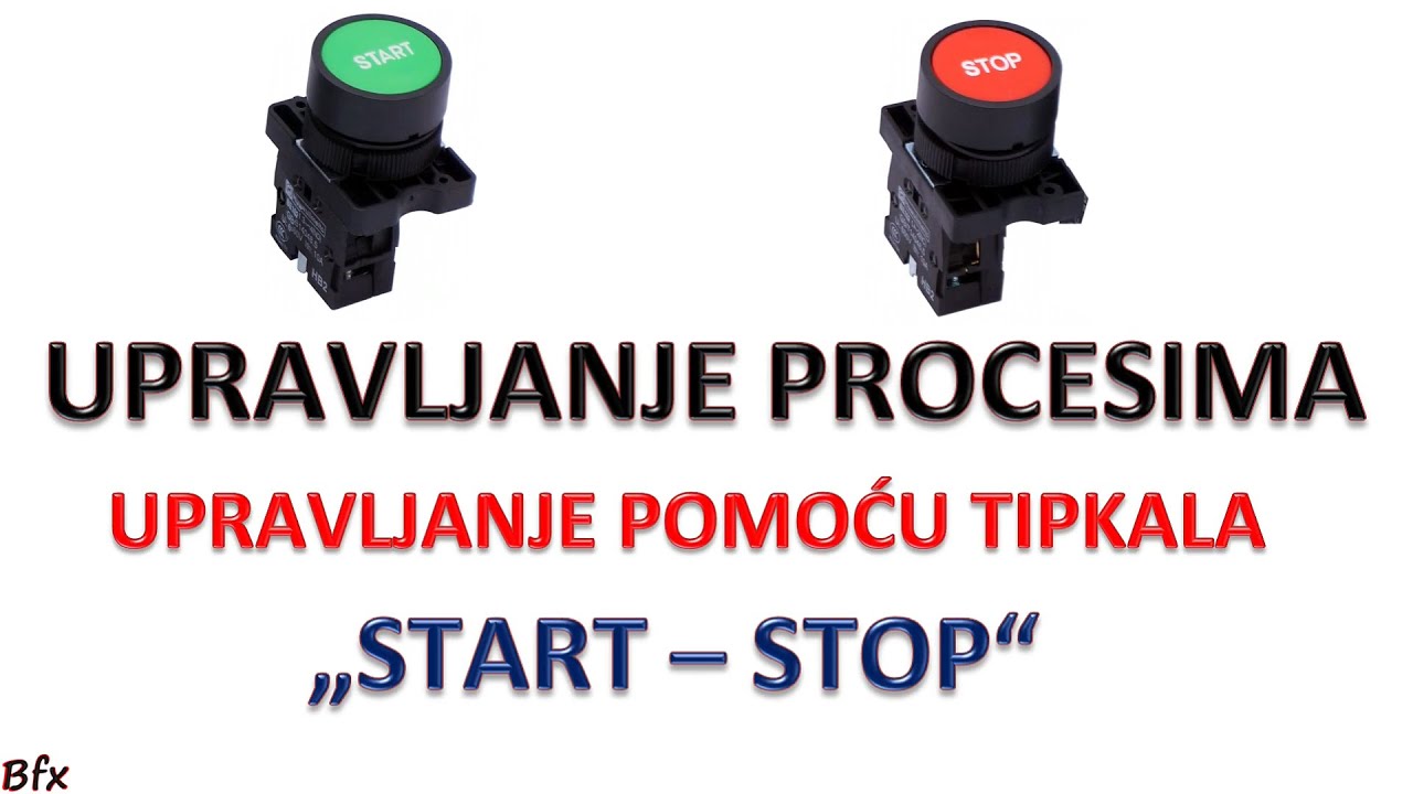 Električne instalacije - Start stop upravljanje sklopnikom
