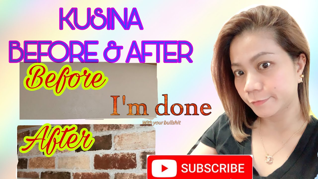 KUSINA | BEFORE & AFTER...🤩
