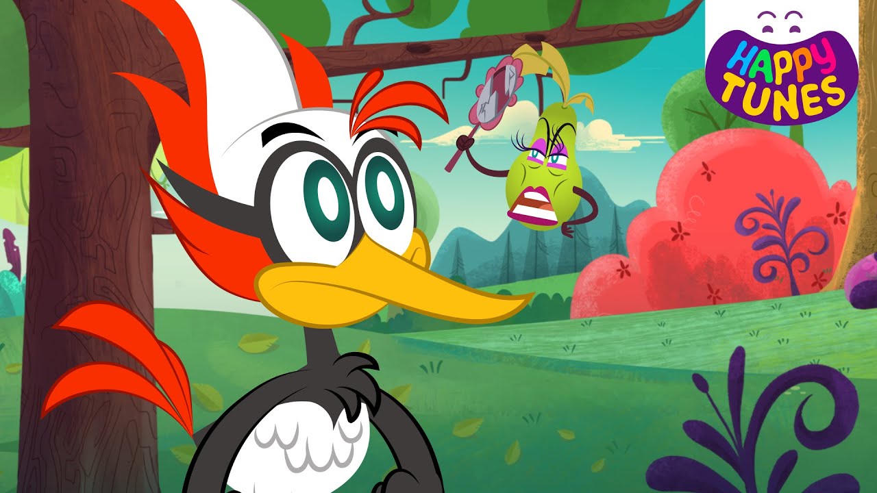 The Woodpecker And The Pear Tree, Kids Song – Happy Tunes