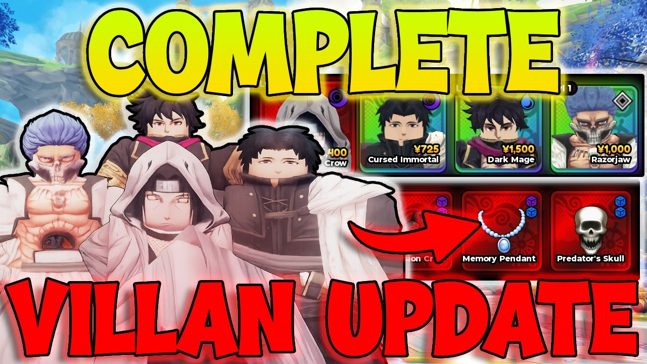 How To Complete Anime Expeditions Villain Update - Anime Expeditions Full Update Guide!