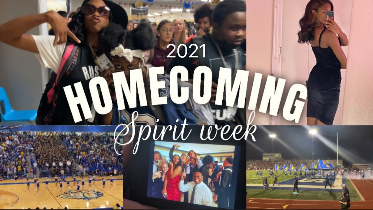 HOMECOMING WEEK VLOG 2021 | spirit week, grwm, football game, pep rally, texas mums