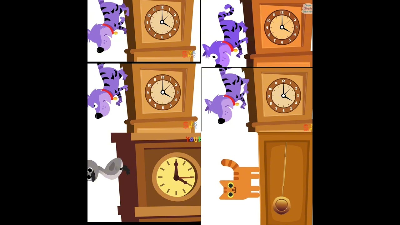 all hickory dickory DOCK Elephant mammot once add rournd