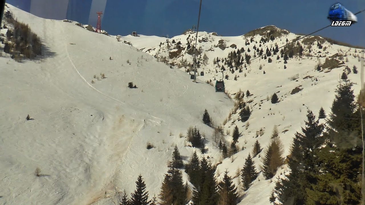 🏔Urcare cu Telegondola Carp Sinaia 1000m-2100m Lift with Sinaia Carp Telegondola - 27 February 2021