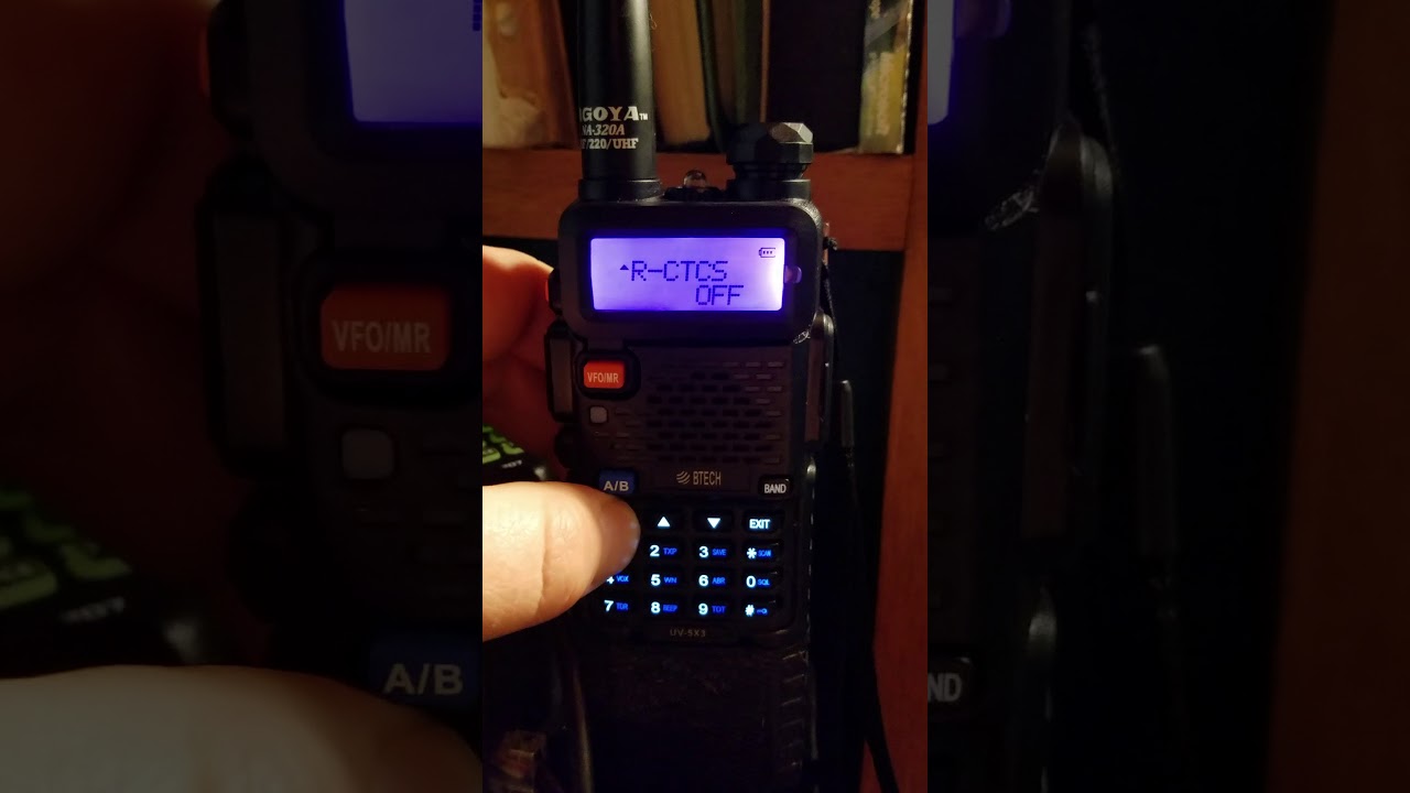 Using Baofeng Tone Scan