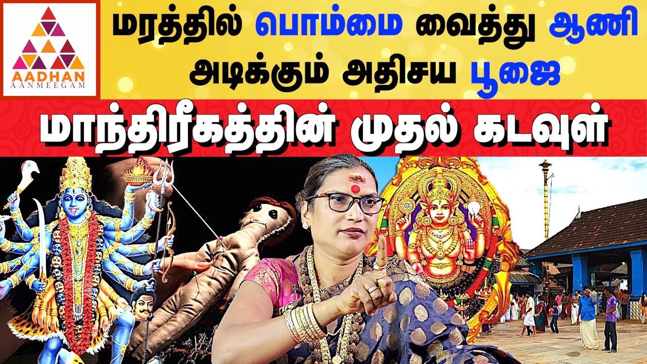 ஆன்மாவுக்கு முக்தி தரும் சோட்டானிக்கரை பகவதி அம்மன்|#sotanikarai bhagavathi #kali|Aadhan Aanmeegam